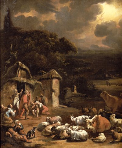 The Annunciation to the Shepherds by Adam Colonia